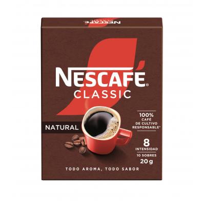 Nescafe Natural 1 Taza 2g Pack-10