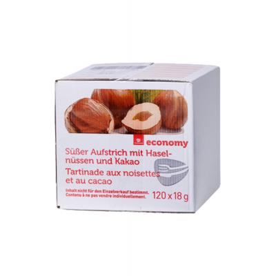 Crema Economy Chocolate Porciones 120x18g