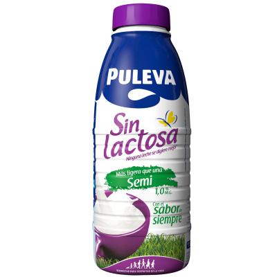 Leche Puleva Mañanas Ligeras Semidesnatada Sin Lactosa 1l