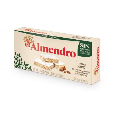 Turron El Almendro Duro Sin Azucar 200g
