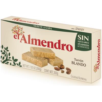 Turron El Almendro Blando Sin Azucar  200g