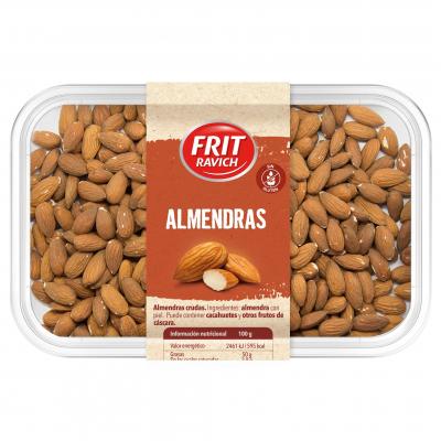 Almendra Frit Ravich Piel Cruo 125g