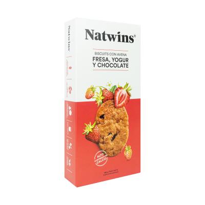 Galleta Natwins Fresa Yogur Chocolate 160g