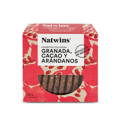 Barrita Natwins Granada/Cacao 80g