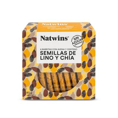 Barrita Natwins 5 Semillas 80g