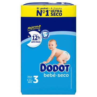 Pañal Dodot Azul Talla-3 4/10k 62u