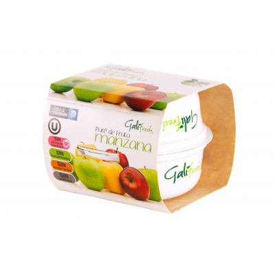 Compota Galifresh Manzana 150g Pack-2