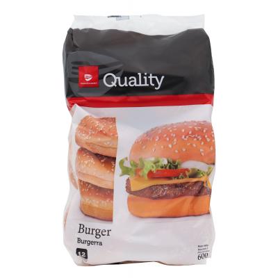 Pan Quality Hamburguesa 12u 600g