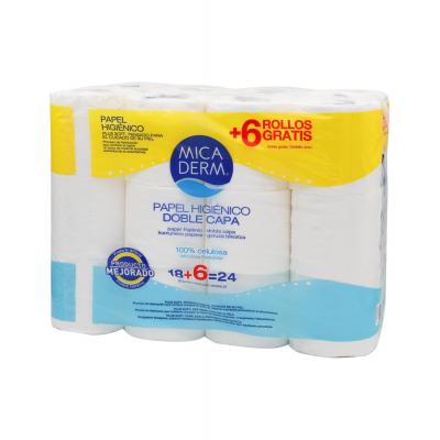 Papel Higienico Micaderm 2 Capas 24u