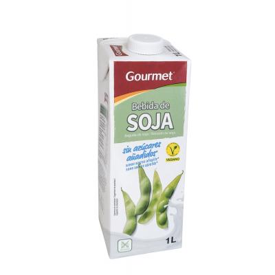 Bebida Gourmet Soja Sin Azucar Añadido 1l