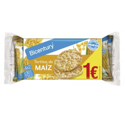Tortita Bicentury Maiz 4x2 65g