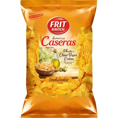 Patata Frit Ravich Caseras Ondulada 160g