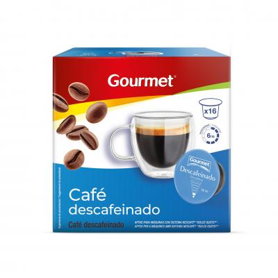 Cafe Gourmet Descafeinado Capsula 16u