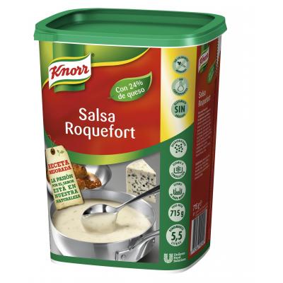 Salsa Knorr Roquefort Clasica 715g