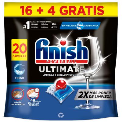 Lavavajillas Finish Ultimate 16p+4d