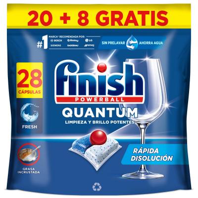 Lavavajillas Finish Pastillas Quantum 20+8d