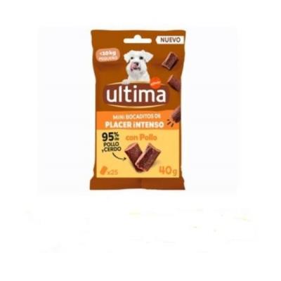 Snack Ultima Perro Pollo 40g