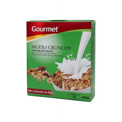 Cereal Gourmet Muesli Frutos Secos 500g