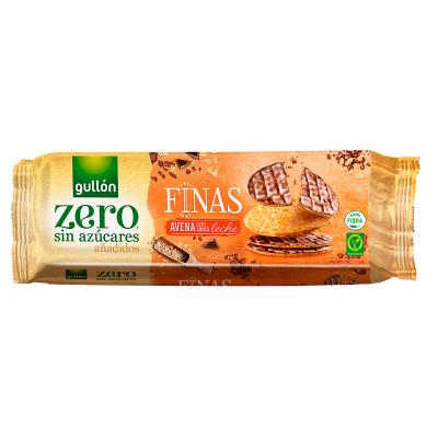 Galleta Gullon Finas Chocolate Leche Zero Azucares 150g