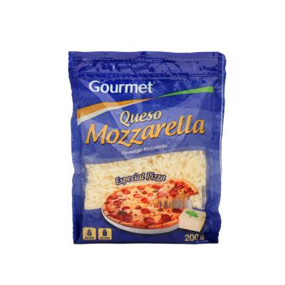 Queso Gourmet Mozzarella Rallada 200g