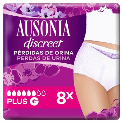 Compresa Ausonia Discreet Talla G.Pants 8u