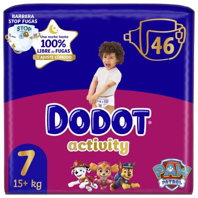 Pañal Dodot Activity Jumbo T-7 46u