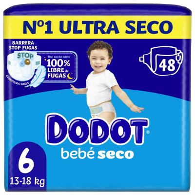 Pañal Dodot Azul Talla-6 48u