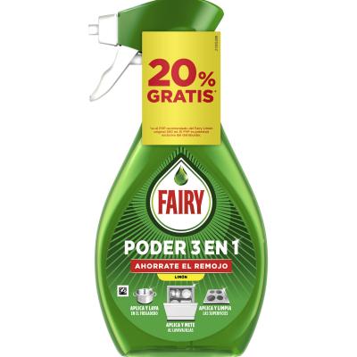 Lavavajillas Fairy Spray Limon "20% Free" 500ml