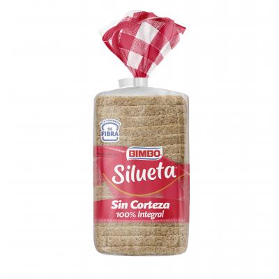 Pan Bimbo Integral Sin Corteza 450g