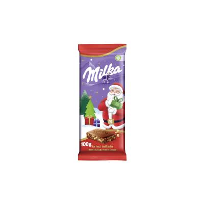 Chocolate Milka Xmas Crispy Rice 100g