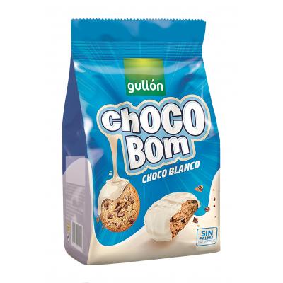 Galleta Gullon Chocobom Blanco 100g