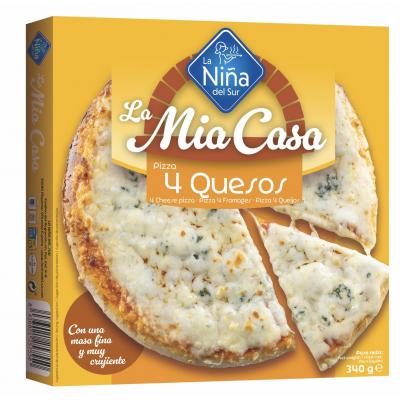 Pizza La Mia Casa 4 Quesos 340g
