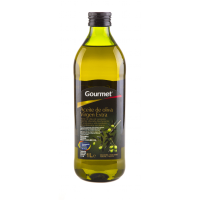 Aceite Gourmet Virgen Extra Vidrio 1l