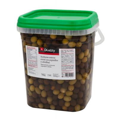 Aceituna Quality Coctel Cubo 5k