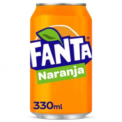 Fanta Naranja Lata 33cl