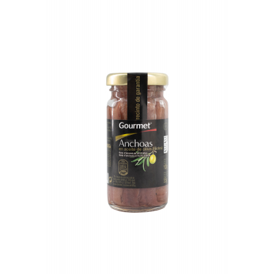 Anchoa Gourmet Aceite Oliva Frasco 55g