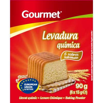 Levadura Gourmet Polvo 6x15g 90g