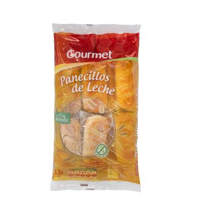 Pan Leche Gourmet 12u 480g