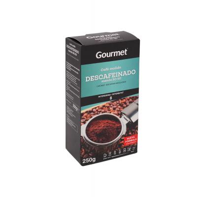 Cafe Gourmet Molido Mezcla Descafeinado 250g