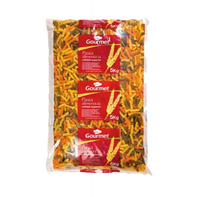 Pasta Gourmet Espiral Tricolor 5k