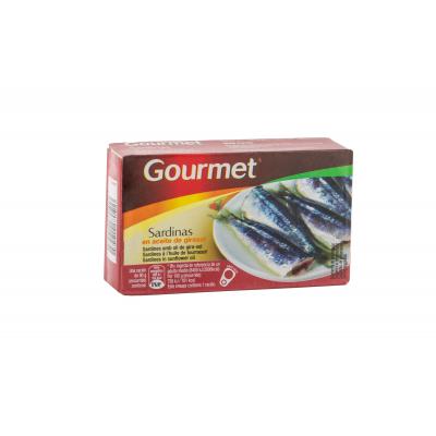 Sardina Gourmet Aceite Girasol Rr-125 90g