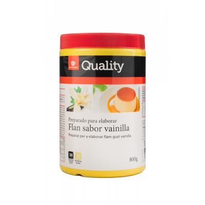 Flan Quality Con Azucar 800g