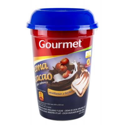 Crema Gourmet Cacao Avellana 2 Sabores 500g
