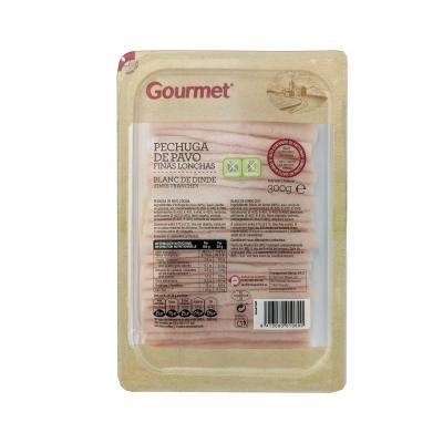 Pechuga Gourmet Pavo Finas Lonchas 300g