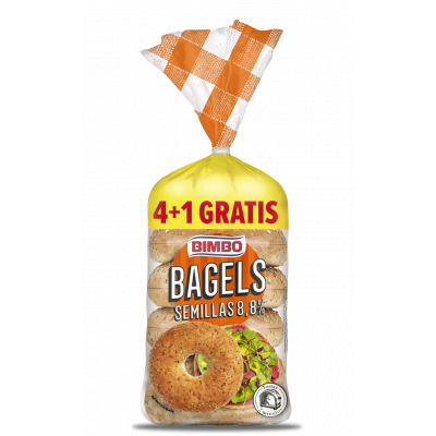 Bagels Ny Bakery Semillas 300g 4u