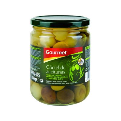 Aceituna Gourmet Coctel Frasco 250g