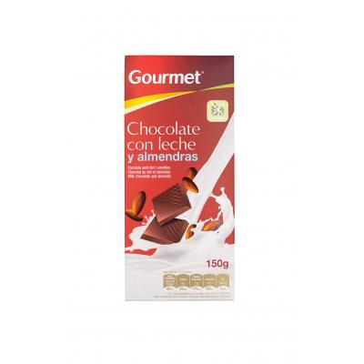 Chocolate Gourmet Con Leche/Almendra 150g