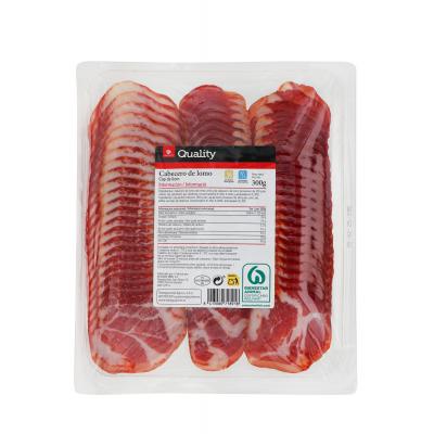 Cabecero Lomo Quality Lonchas 300g