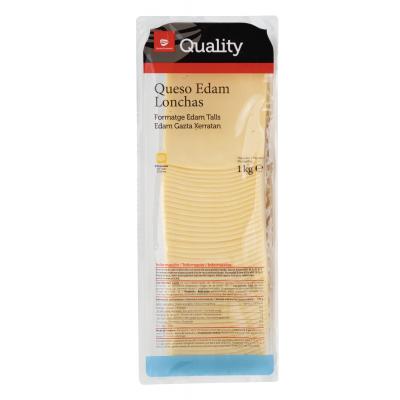 Queso Quality Edam Lonchas 1k