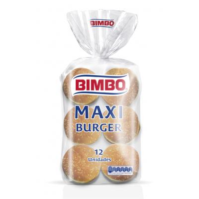 Burger Bimbo Maxi Con Sesamo 12u